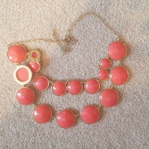 Coral Statement Necklace